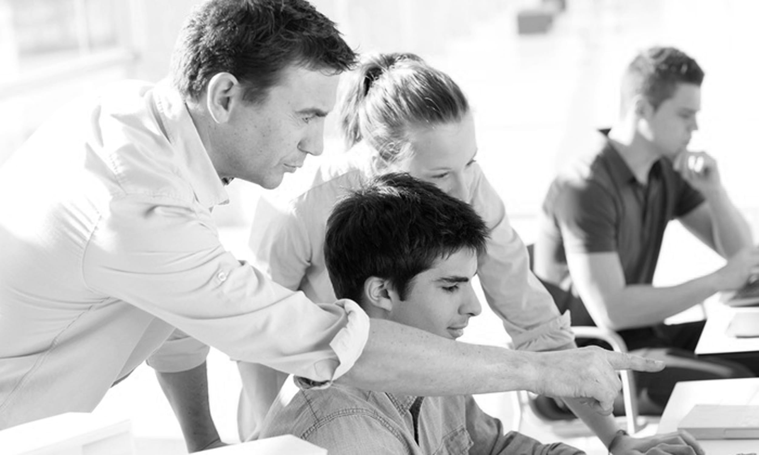People working together