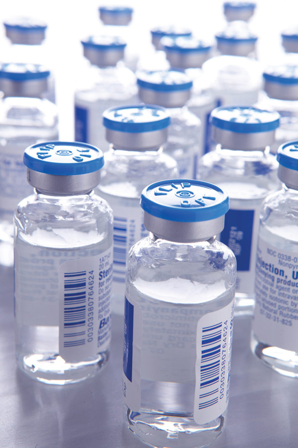 Grouping of vials