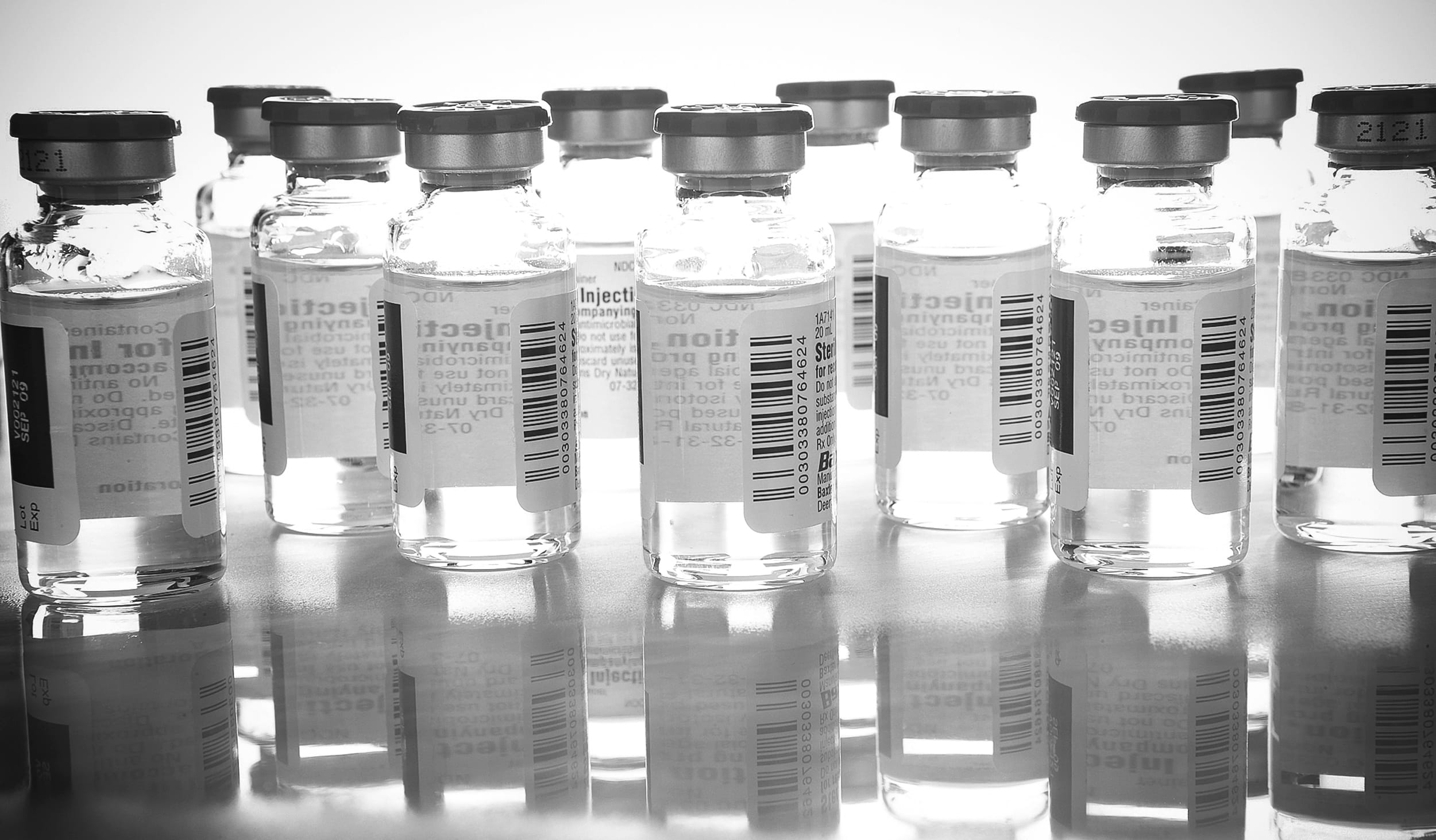 Multiple vials