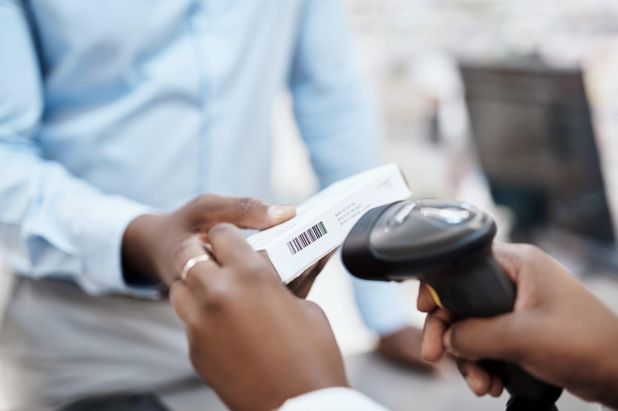 scanning pharmacy product