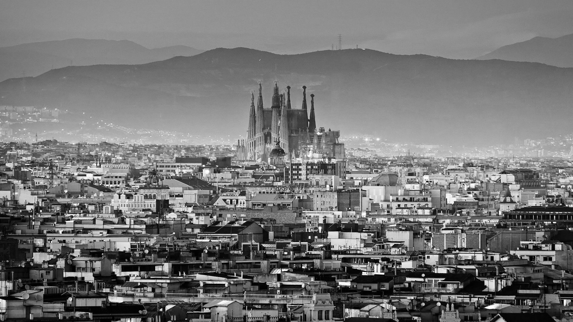 barcelona_BW