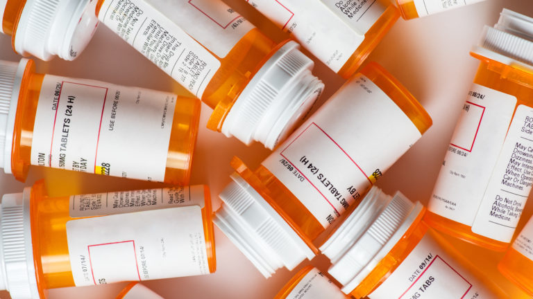 prescription bottles